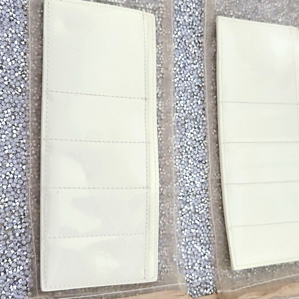 6 Piece Multi-Use Wallet, Wristlet, Clutch, Purse & Crossbody w/Rose Gold Emblem - Picture 10 of 13